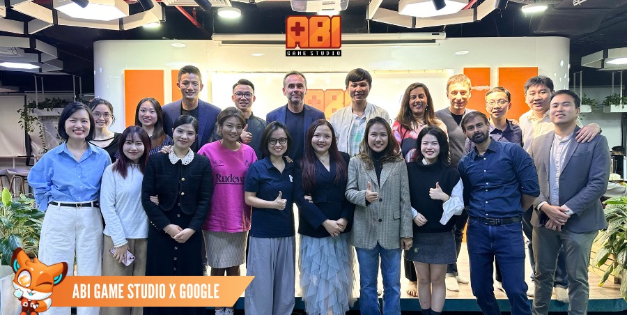 ABI GAME STUDIO IS HONORED TO WELCOME PARTNERS FROM GOOGLE