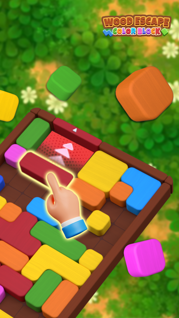 Wood Escape: Color Block